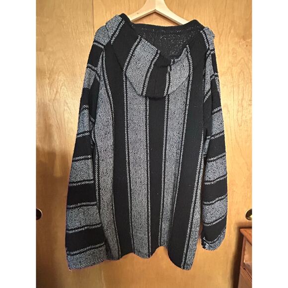 Baja Poncho Hoodie Pullover XXL - Picture 4 of 6
